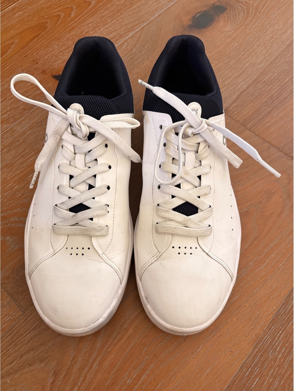 On Running White Sneakers Lightweight Breathable Mesh US 10.5